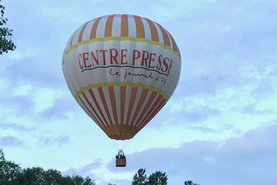 Montgolfière au Village des oiseaux