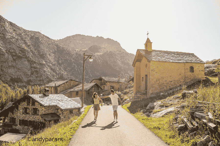 Village de Tignes, en Tarentaise