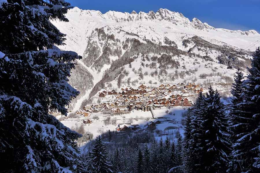 Vaujany en hiver