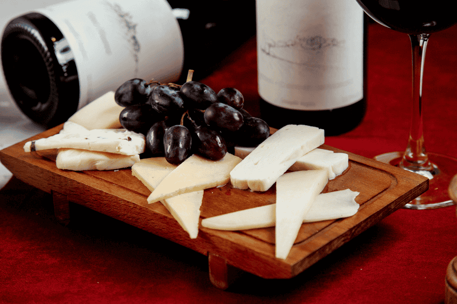 Fromage et vin