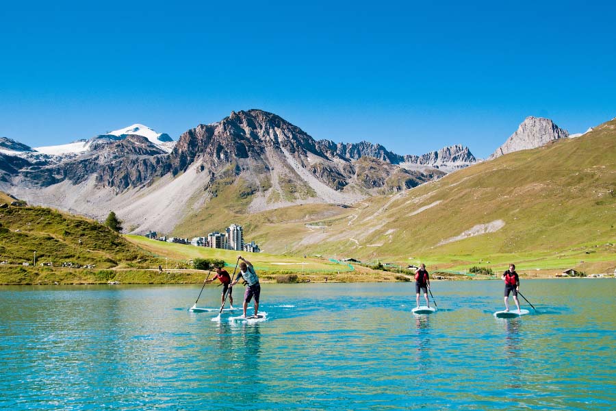 Lac Tignes été