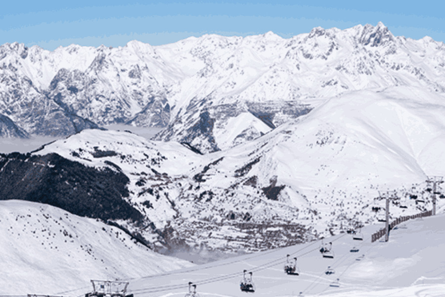 station de ski les 2 alpes remontée mécanique