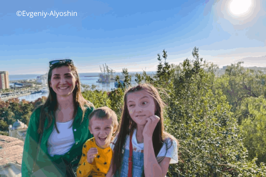 Départ vacances hors saison famille