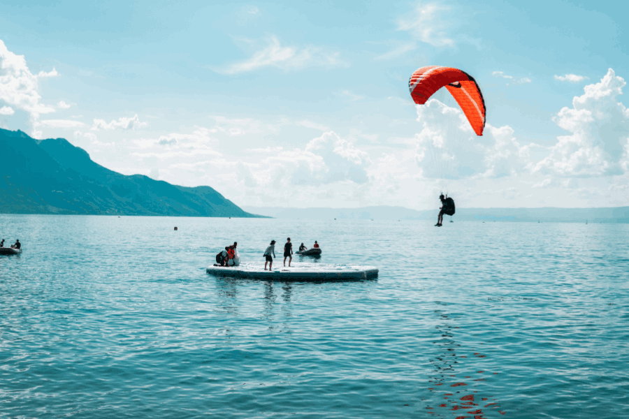 Activité estivale en montagne été