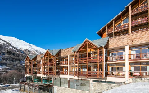 Résidence Le Hameau de Valloire - extérieur hiver