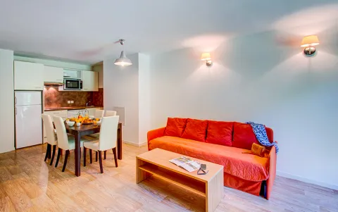 Résidence Les Balcons d'Aix à La Féclaz - 2P7 séjour