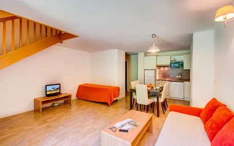 Résidence Les Balcons d'Aix à La Féclaz - 2P7 séjour