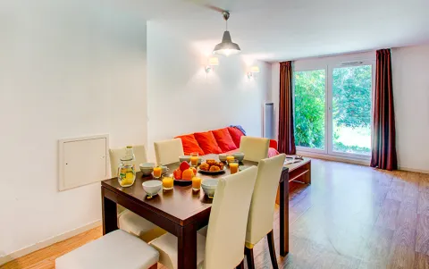 Résidence Les Balcons d'Aix à La Féclaz - 2P7 séjour