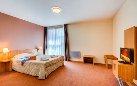 Résidence Les Balcons d'Aix à La Féclaz - chambre double