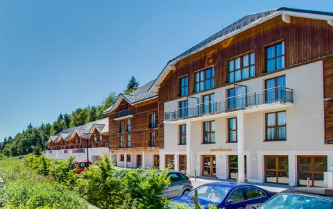 Résidence Les Balcons d'Aix à La Féclaz - extérieur été