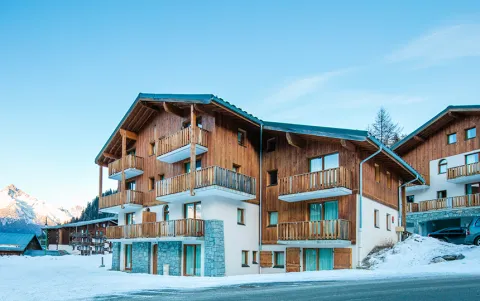 Résidence Les Chalets de La Ramoure*** - extérieur hiver