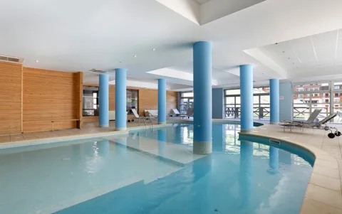 Résidence Les Chalets du verdon à la Foux d'Allos - Piscine intérieure