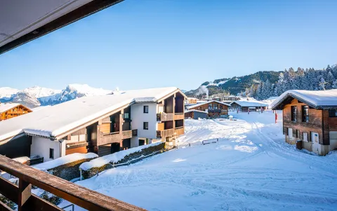 Grand Morillon à Morillon - Appartement 2 pièces 5 personnes vue montagne