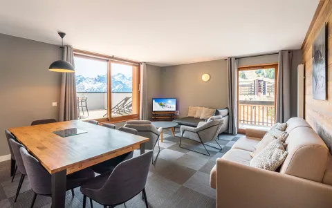 Résidence Les Écrins d'Auris à Auris en Oisans - 4 pièces 8 personnes Supérieur Duplex