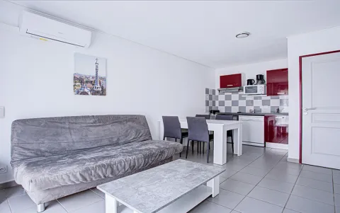 Maison climatisée 3 pièces Demeures de la Massane sejour
