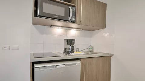 Apparthotel Paris Quai de Marne Vacancéole studio cuisine