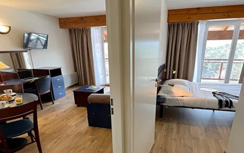 Résidence Pyrénées 2000 Font Romeu appartement 4 personnes avec vue montagne