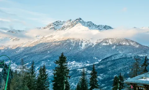 Résidence Chalets de la Ramoure panorama hiver