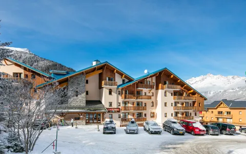 Résidence La Turra Valfréjus en hiver 