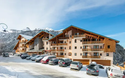 Résidence La Turra Valfréjus en hiver 