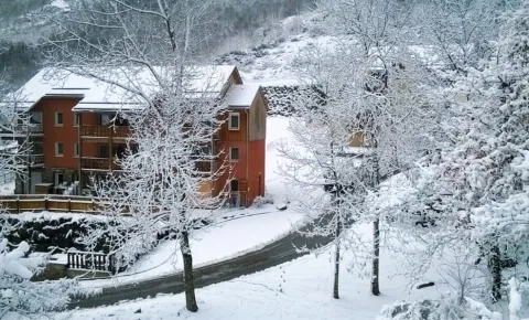 Résidence La Vallée d'ax Pyrénées Ariégeoises en hiver