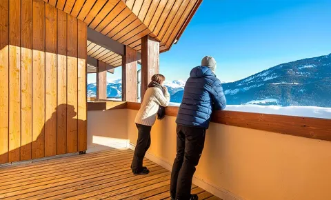 Résidence de vacances - Le Sappey Doucy - Balcon 