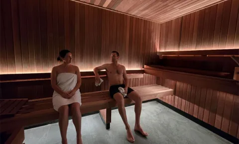 Résidence Les Hauts de Vaujany espace bien-être 