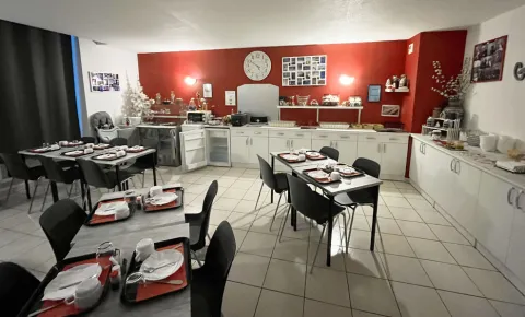 Salle de petit déjeuner Demeures champenoises confort