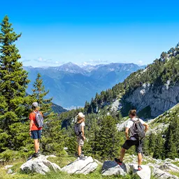 Location de vacances à la montagne randonnées