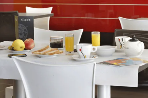 Résidence Chalets du Verdon petit-déjeuner