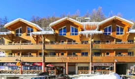 Résidence Central Park à la Foux d'Allors - extérieur hiver