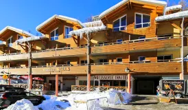 Résidence Central Park à la Foux d'Allors - extérieur hiver