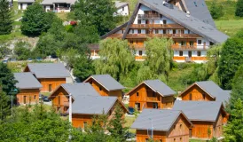 Résidence Les Gentianes à Gresse en Vercors - vue extérieure