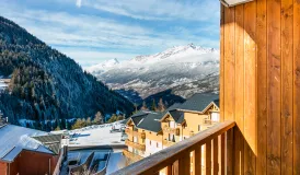 Résidence La Turra Valfréjus en hiver 