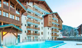 Résidence La Turra Valfréjus en hiver 