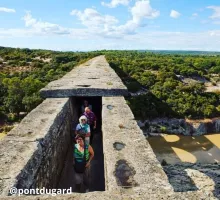 Idées d'une semaine de vacances type au Pont du Gard - ©pontdugard