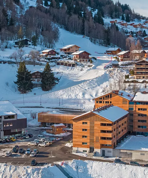 SWISSPEAK Resorts Vercorin in winter
