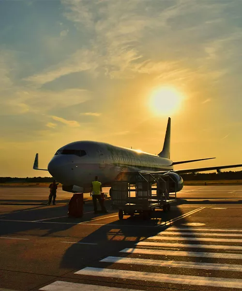 venir en corse en avion