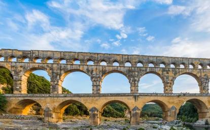 Idées d'une semaine de vacances type au Pont du Gard