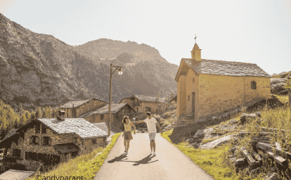 Village de Tignes, en Tarentaise