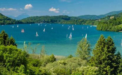Grand Lac de Laffrey, Isère