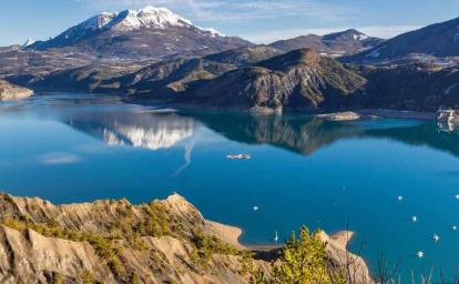 Banniere Lac de Serre-Ponçon Alpes du Sud